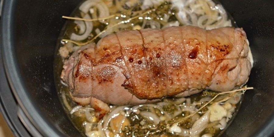 Rețetă ruladă de curcan cu tocăniță de hribi by Dulciuri fel de fel