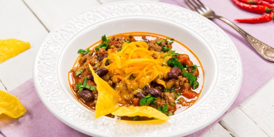 Reteta Chilli con carne