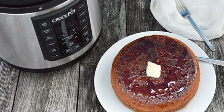 Reteta Giant Pancake la Multicookerul Crock-Pot Express cu gătire sub presiune by Carte de retete
