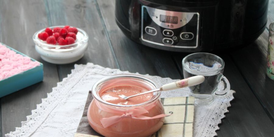 Reteta serbet de zmeura pregatit la Slow Cooker Crock-Pot 4.7L Digital by Lauras Sweets