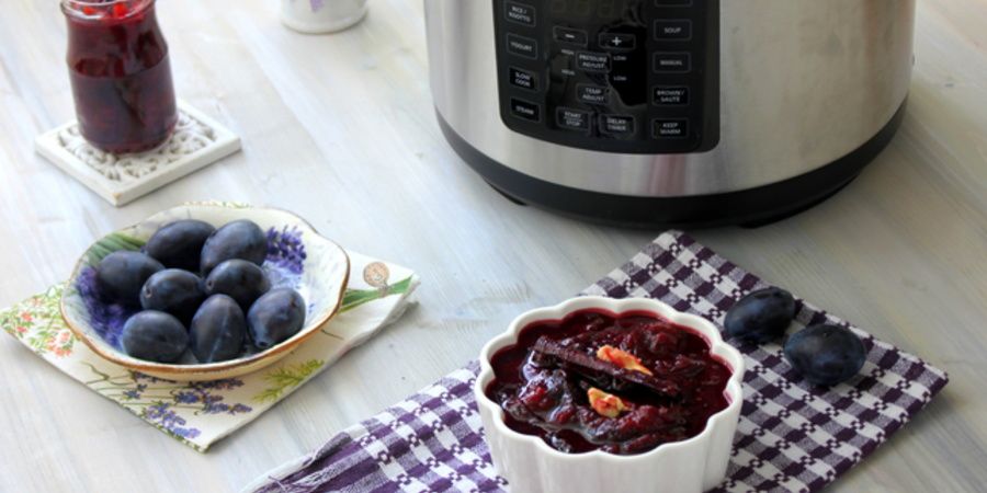 Reteta gem de prune la Multicooker Crock-Pot Express cu gatire sub presiune by Lauras Sweets