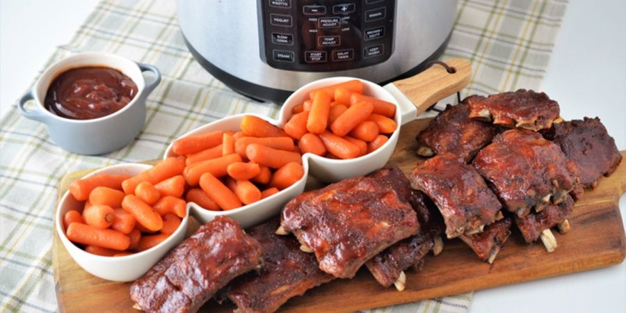 Rețetă costițe de porc în bere la Multicooker Crock-pot Express cu gătire sub presiune by Teos Kitchen