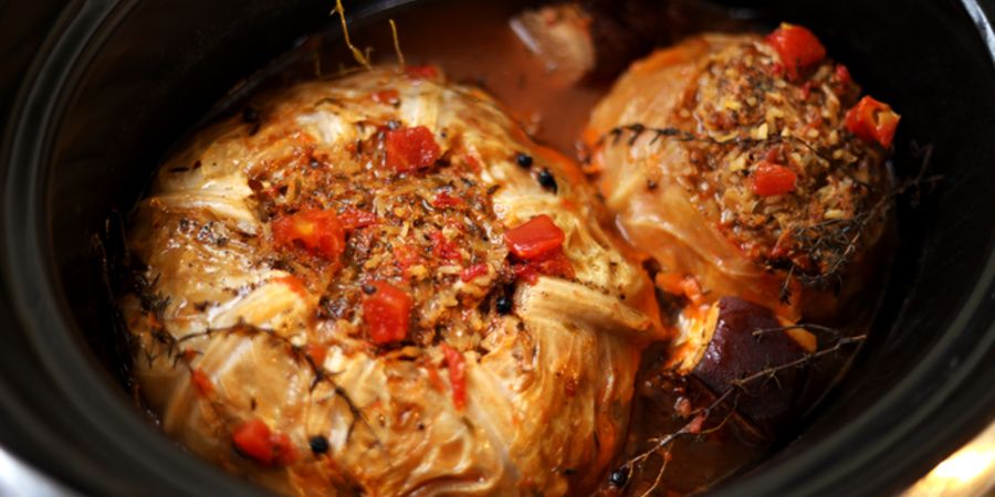 Rețetă varză umplută la Slow Cooker Crock-Pot 5.7L Digital by Bucătar Maniac
