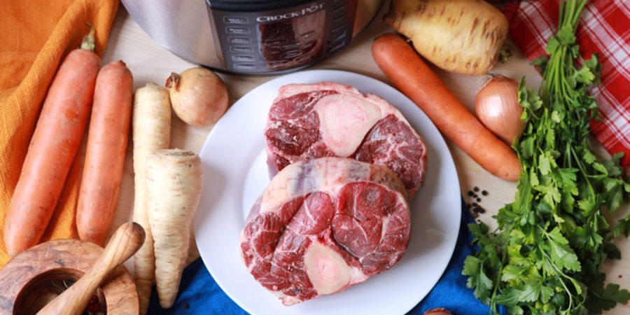 Rețetă rasol de vițel cu legume și sos de mărar la Express Multicooker de la Crock-Pot by Bucătar Maniac