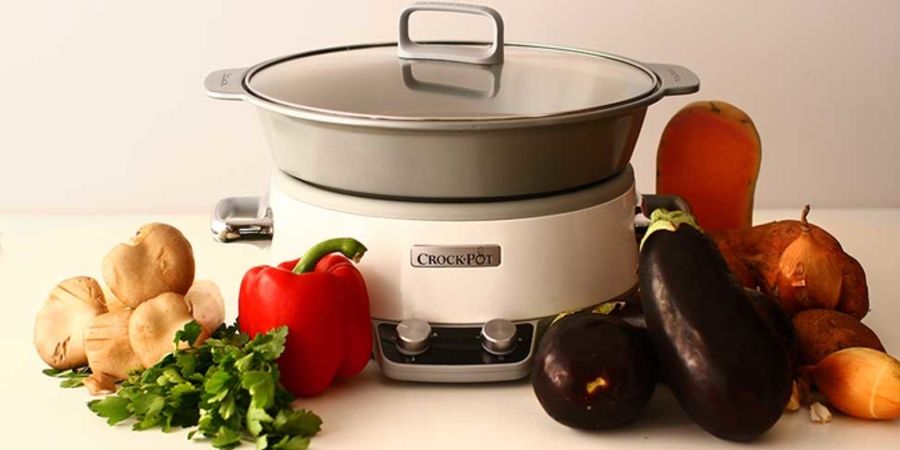 Rețetă de post ratatouille la Slow Cooker 6.0L Digital DuraCeramic Sauté Crock-Pot by Laura Laurențiu