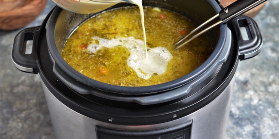 Rețetă ciorbă de rață cu smântână la Express Multicooker cu gătire sub presiune Crock-Pot by Teos Kitchen