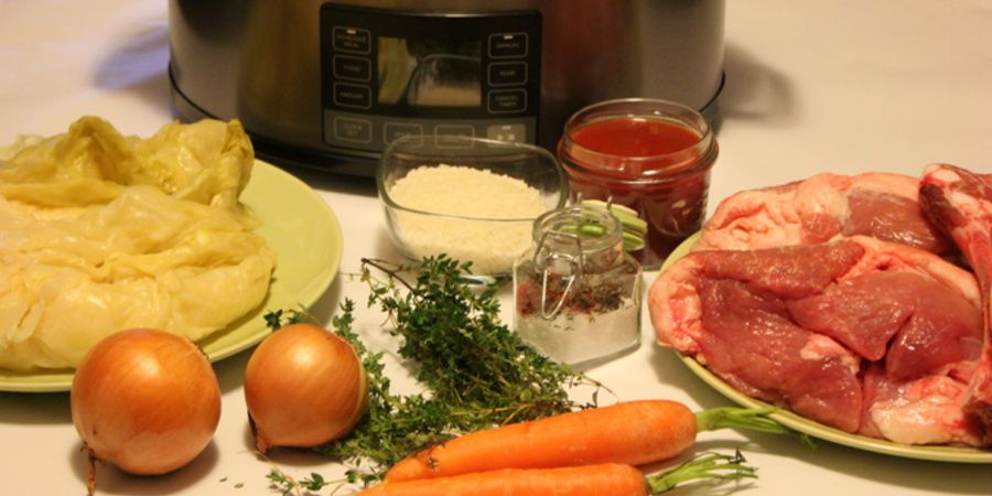 Rețetă sarmale cu varză și afumătură la Slow Cooker 5.6L Digital TimeSelect Crock-Pot by Lauras Sweets