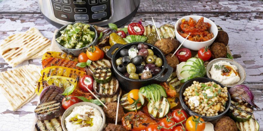 Rețetă aperitiv: legume gătite Sous Vide la Multicooker Turbo Express Crock-pot