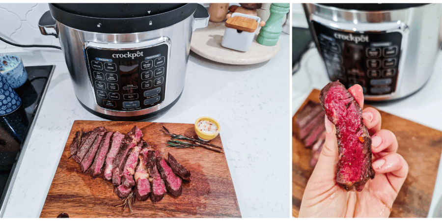 Rețetă rib eye de vită sous vide la Multicooker Turbo Express Crock-pot by Prăjiturela