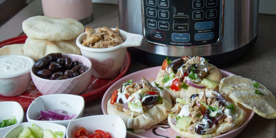 Rețetă Gyros de pui la multicooker Crock-pot Turbo Express by Madeline