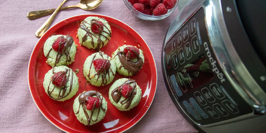 Rețetă mini cheesecake cu matcha la multicooker Crock-pot Turbo Express by Madeline