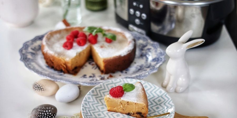 Rețetă pască cu mascarpone și merișoare la Slow Cooker 5.7 Digital Crock-pot by Greta
