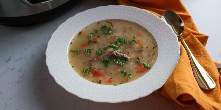 Rețetă ciorbă de găină la multicookerul Crock-pot Turbo Express by Prăjiturela