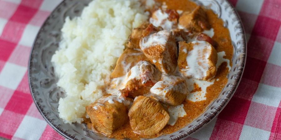 Rețetă butter chicken (pui indian cu unt) la multicooker Crock-pot Turbo Express by Madeline