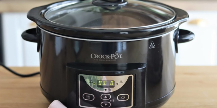 Rețetă pui cu suc de roșii la Slow Cooker 4.7L Digital Crockpot by Teos Kitchen
