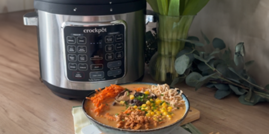 Rețetă Ramen Vegan Multicookerul Crock-pot Turbo Express by Mădălina Be Vegan