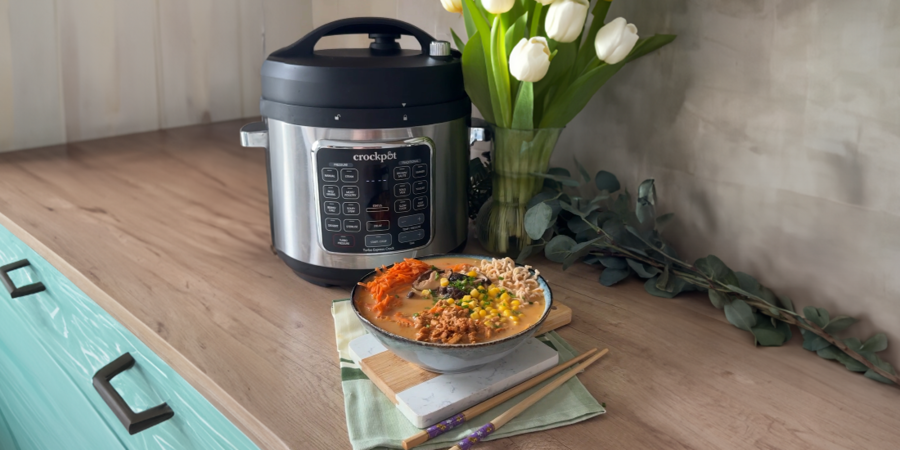 Rețetă Ramen Vegan Multicookerul Crock-pot Turbo Express by Mădălina Be Vegan