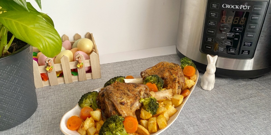 Rețetă Rasol de miel pe pat de legume Express Multicooker Crock-pot by Flavia Hirișcău