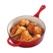 Vas de fontă emailată, 3.3L, rotund, roșu Crock-Pot