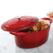 Vas de fontă emailată, 6.6L, oval, roșu Crock-Pot