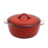 Vas cuptor, capac, ceramică, 2.17L, roșu Crockpot