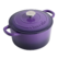 Vas cu capac, fontă emailată, 4.7L, rotund, lavandă Crockpot