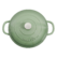 Vas de fontă emailată, 6.6L, rotund, verde fistic Crock-Pot
