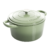 Vas de fontă emailată, 6.6L, rotund, verde fistic Crock-Pot