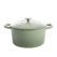 Vas de fontă emailată, 6.6L, rotund, verde fistic Crock-Pot