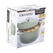 Vas cu capac, fontă emailată, 4.7L, rotund, verde fistic Crockpot