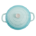 Vas de fontă emailată, 4.7L, rotund, bleu Crock-Pot