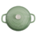 Vas cuptor, capac, fontă emailată, 4.7L, rotund, verde fistic Crock-Pot