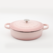 Vas cuptor, capac, fontă emailată, 4.7L, rotund, roz pudră Crock-Pot