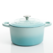 Vas de fontă emailată, 4.7L, rotund, bleu Crock-Pot