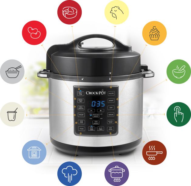 Multicooker Express cu gătire sub presiune Crock-Pot