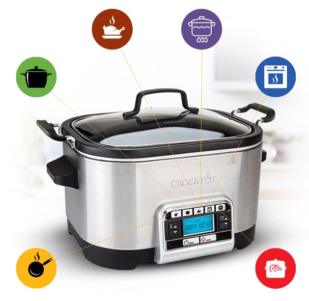 Multicooker 5in1 Digital 5.6L Crock-Pot